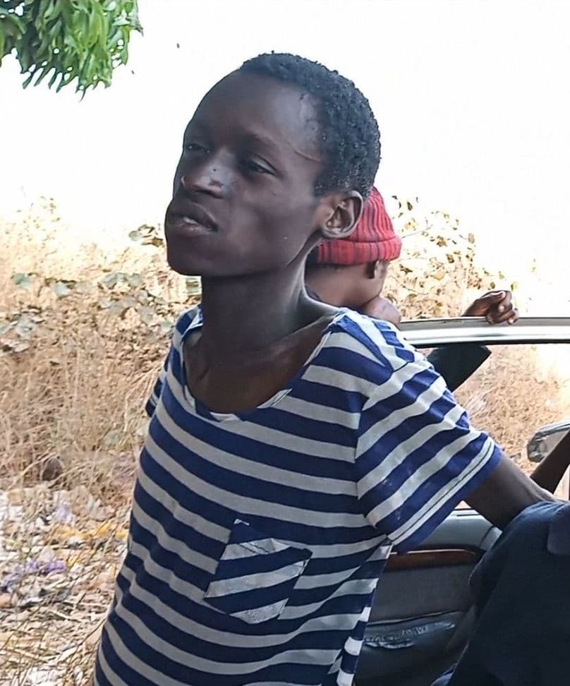 Pastor Jethro, 27, as he appeared on his last day of captivity Feb 24. Credit - Mike James