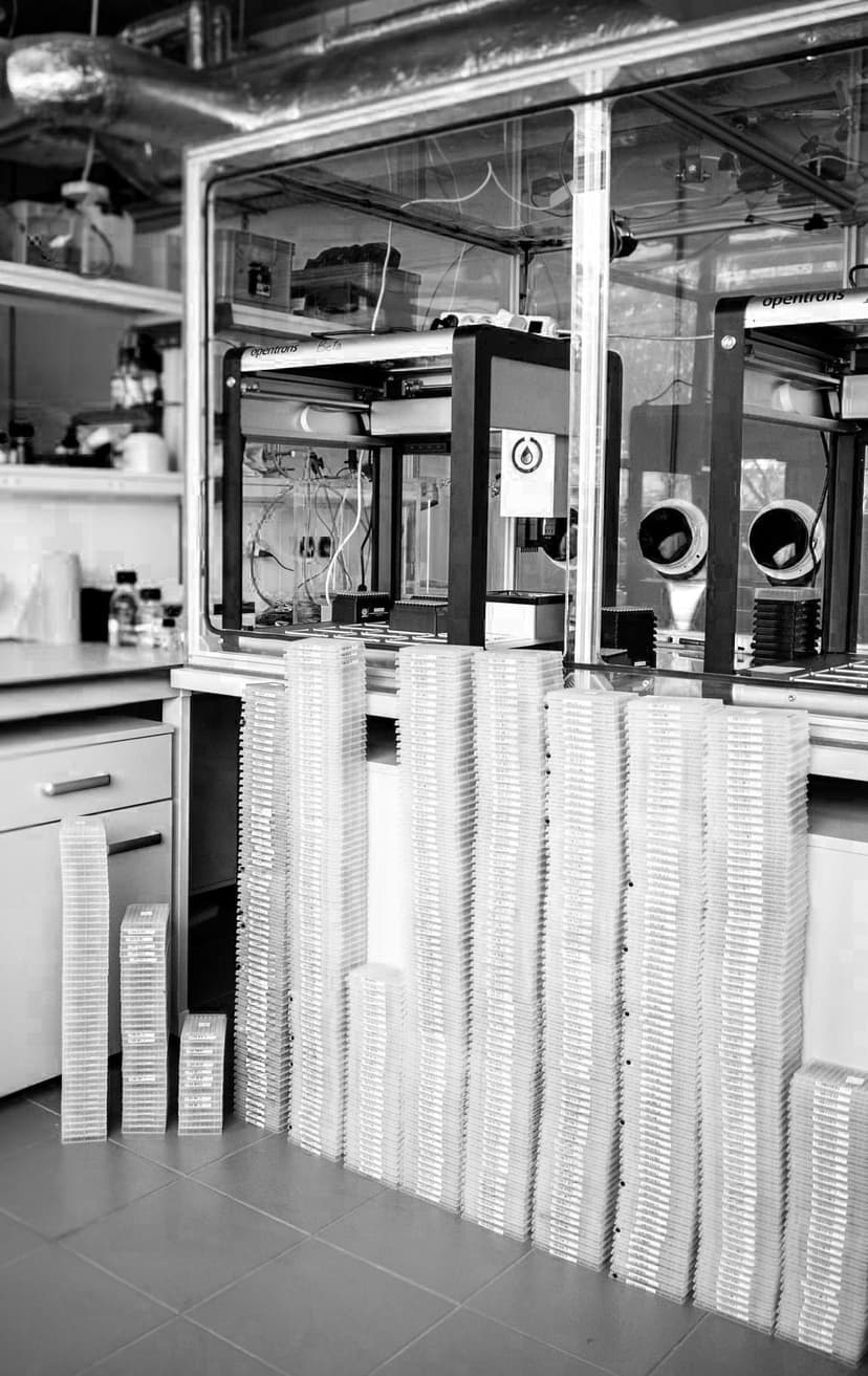 Molecule.one's Autonomous Dark Lab - Warsaw, Poland