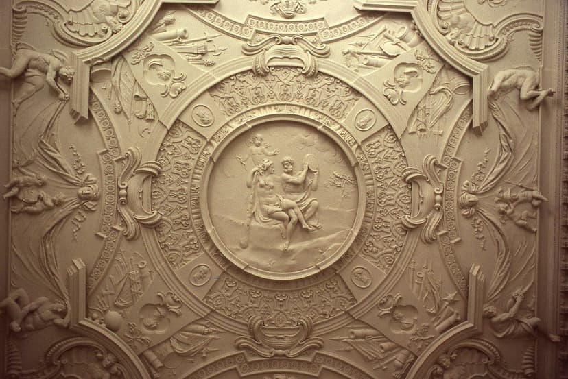 Clandon House, Dining Room Ceiling